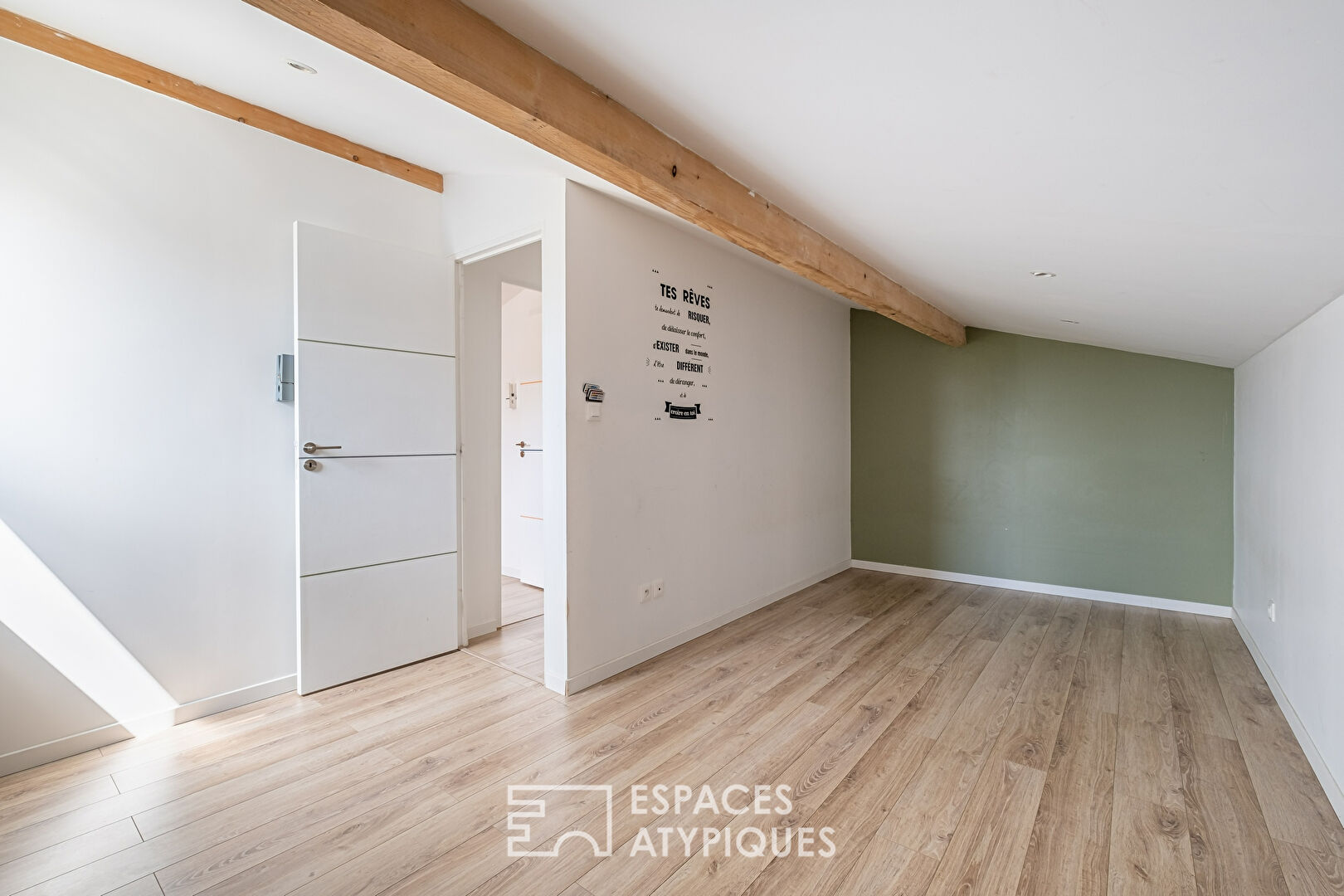 Appartement duplex avec jardin et terrasse