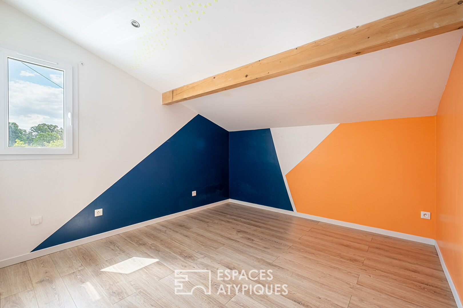 Appartement duplex avec jardin et terrasse
