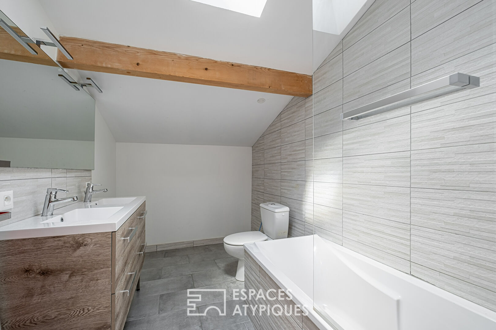 Appartement duplex avec jardin et terrasse