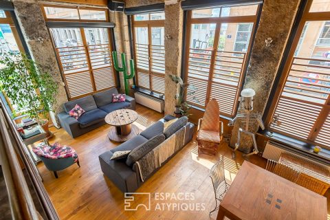 Family loft in the slopes of Croix-Rousse