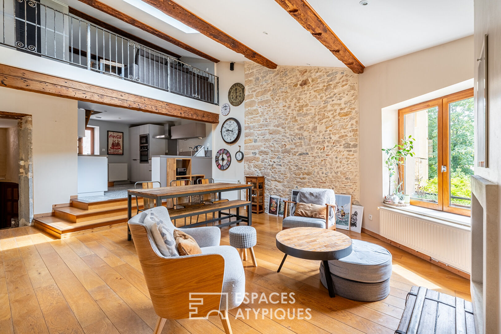 Appartement rénové dans un ancien relais de poste