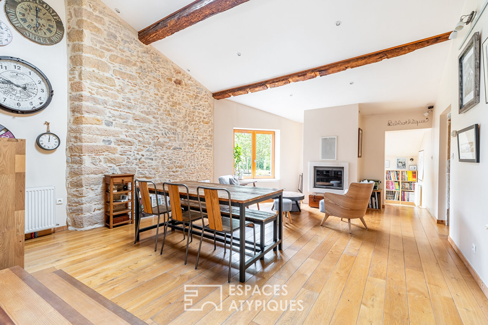 Appartement rénové dans un ancien relais de poste