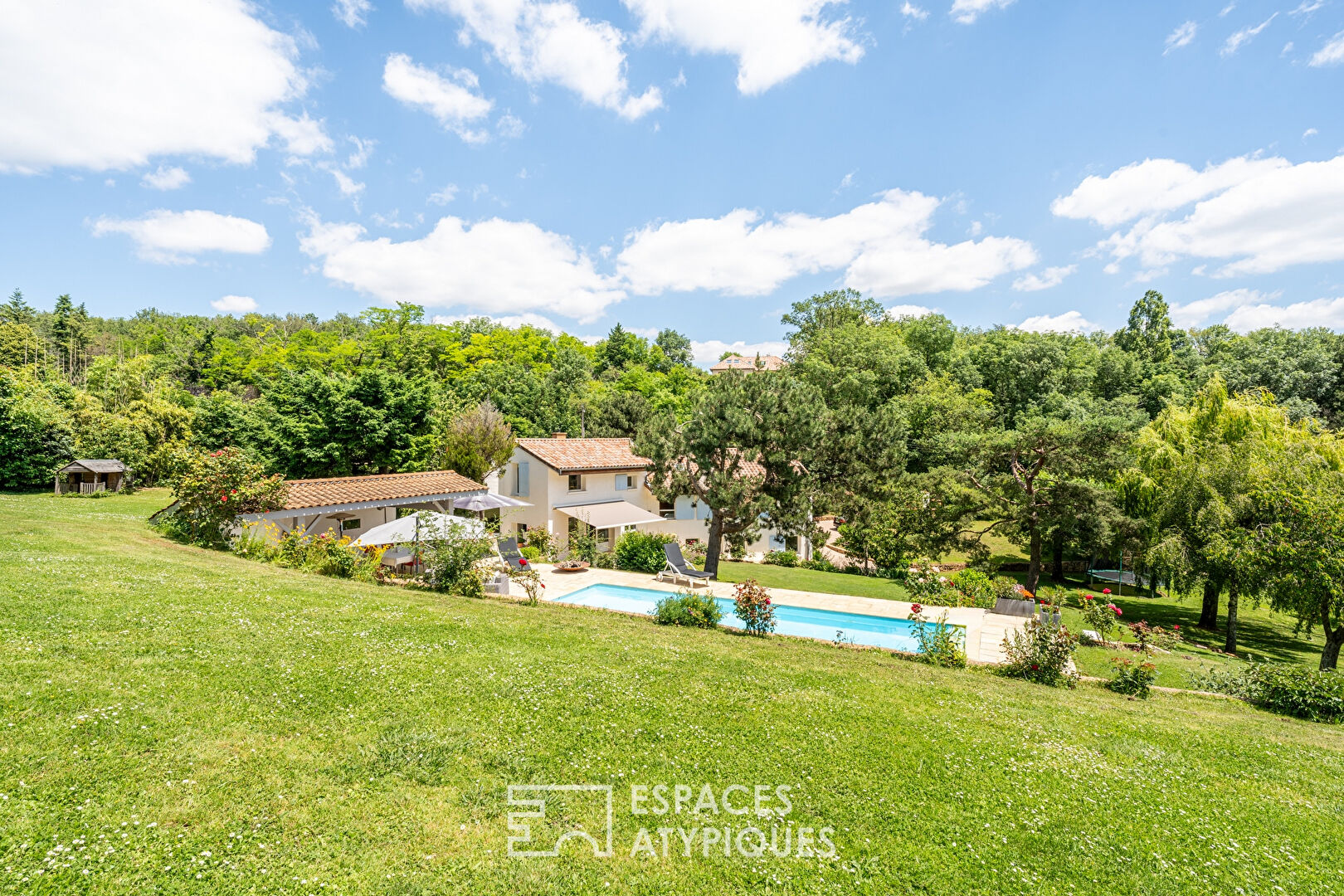 Family home in a bucolic setting