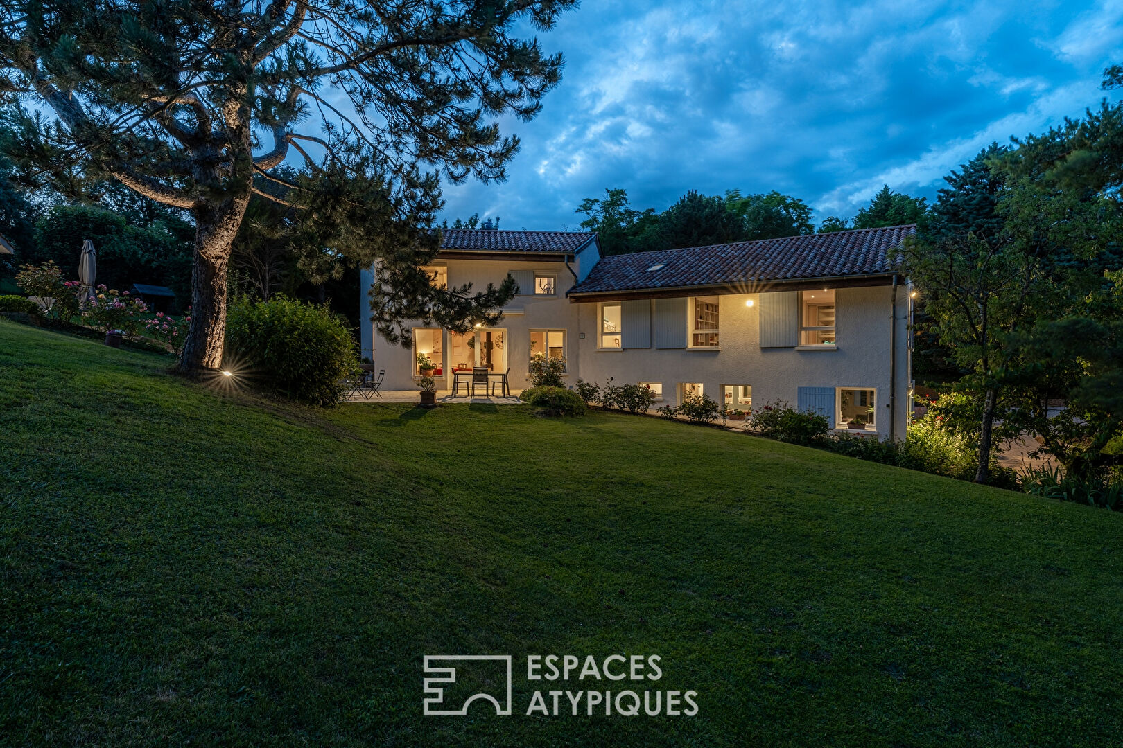 Family home in a bucolic setting