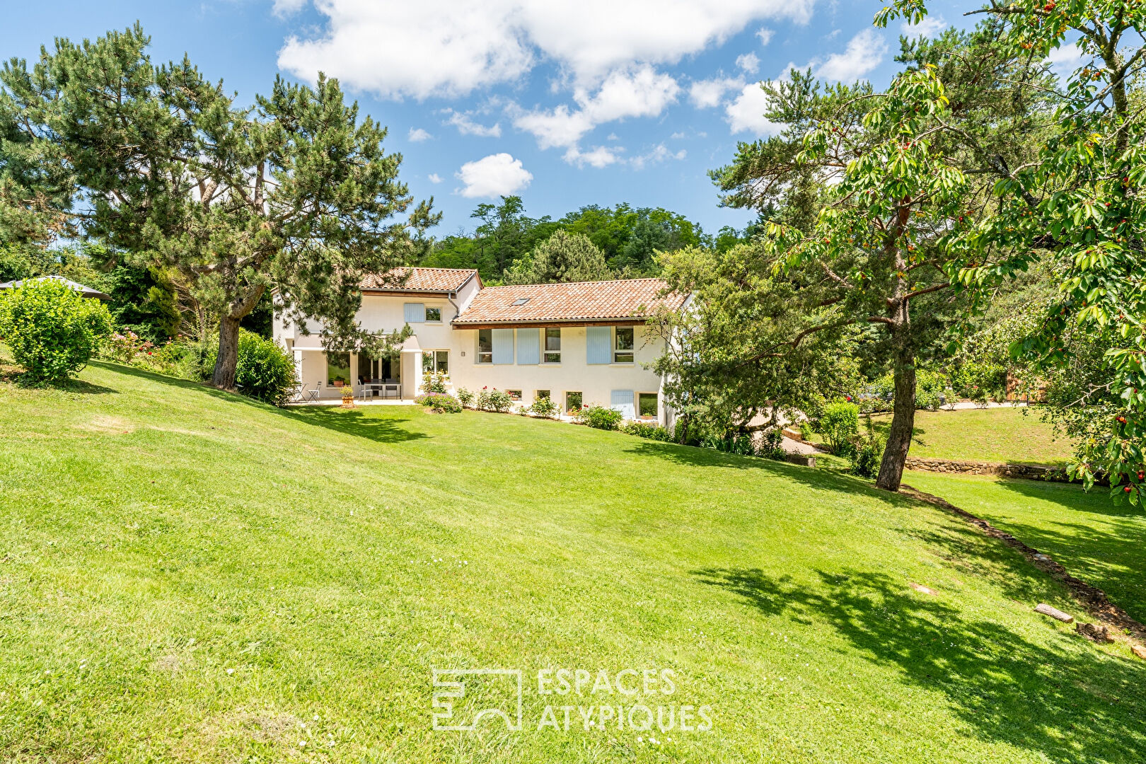 Family home in a bucolic setting