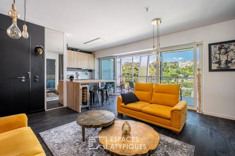 Magnifique appartement avec terrasse à Confluence
