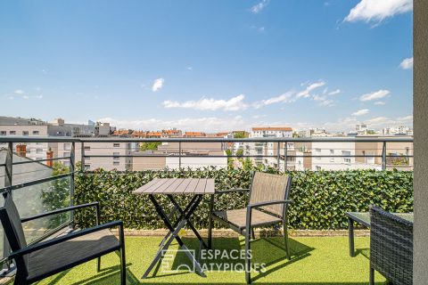 Appartement T3 en dernier étage avec terrasse et vue dégagée