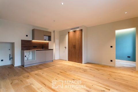 Appartement T2 rénové en bord de Saône