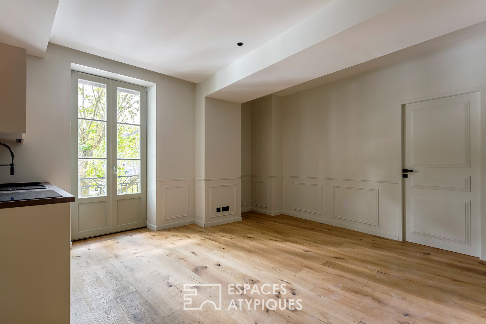 Appartement rénové avec vue sur la Saône