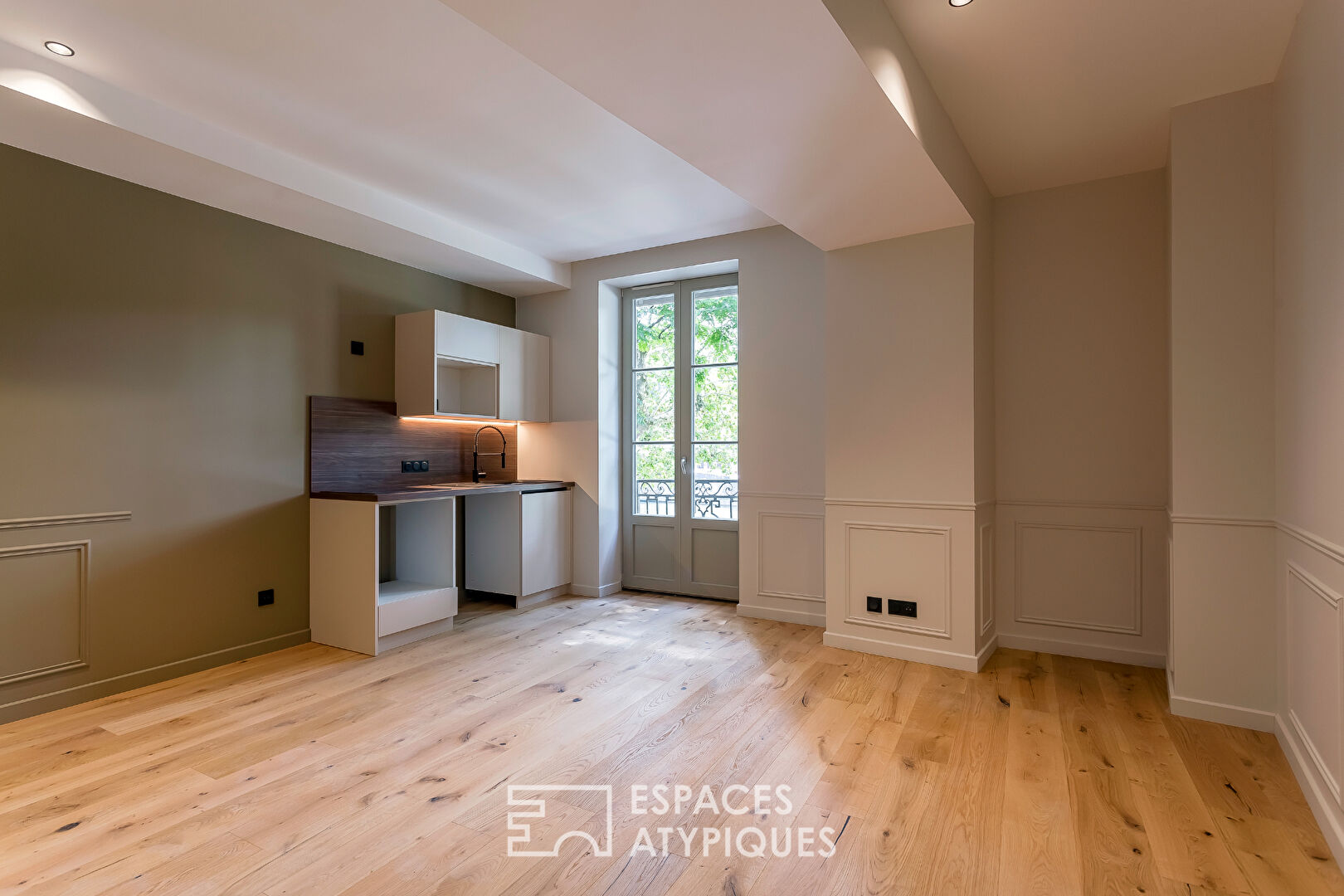 Appartement rénové avec vue sur la Saône