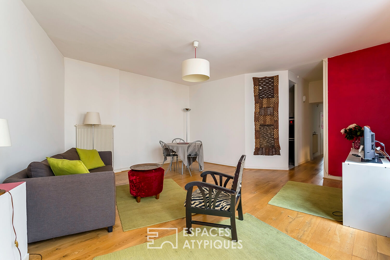 Appartement ancien à repenser en plein coeur du quartier Ainay