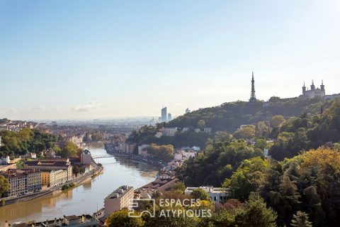 Architect renovated apartment with incredible view and balcony