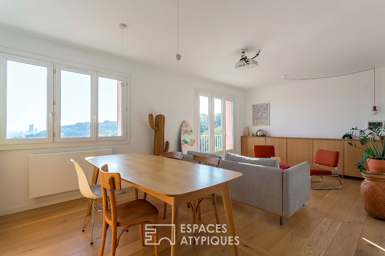 Architect renovated apartment with incredible view and balcony