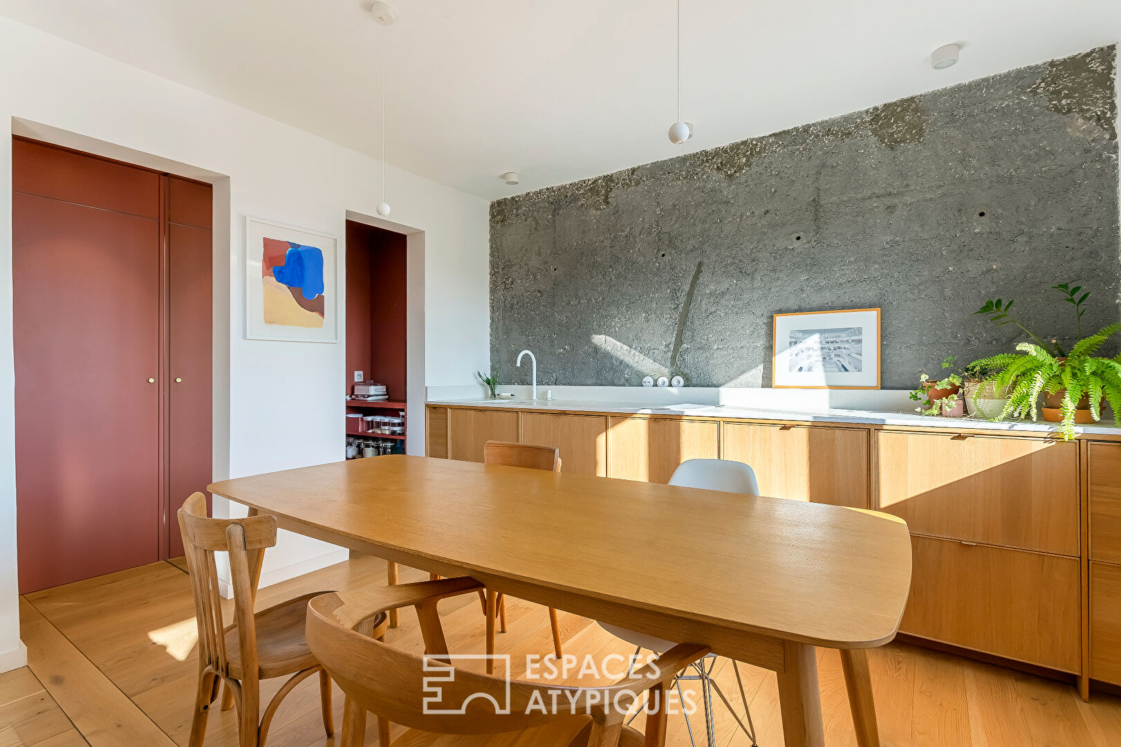 Architect renovated apartment with incredible view and balcony