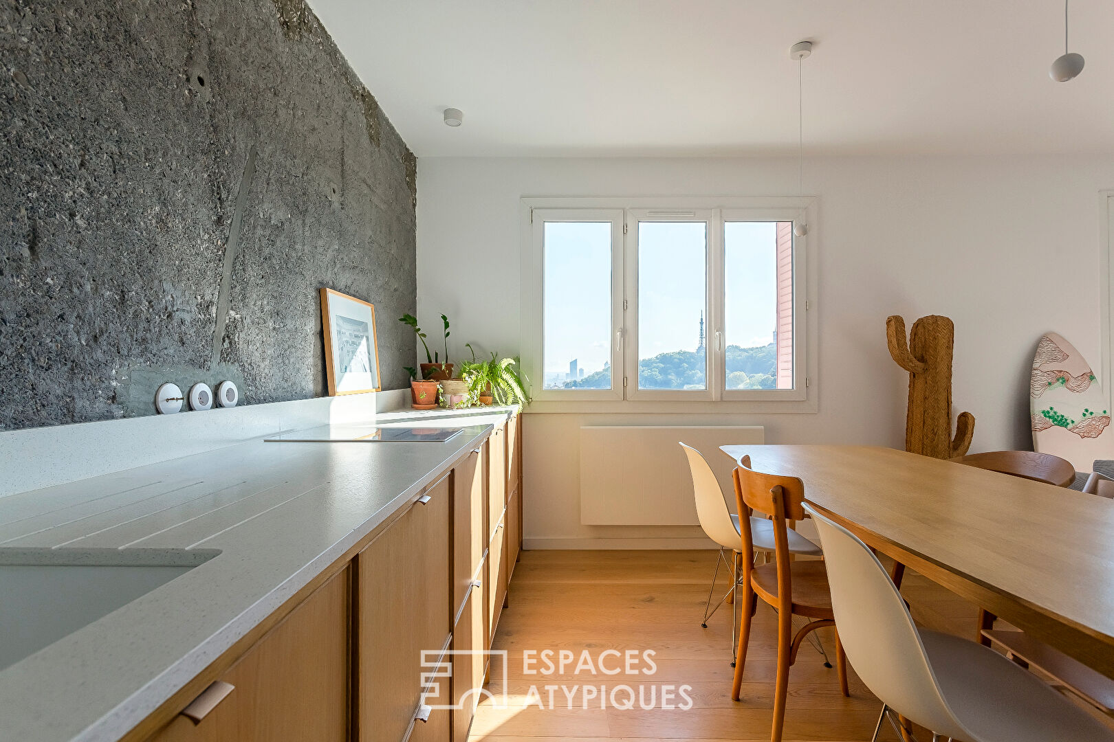 Architect renovated apartment with incredible view and balcony
