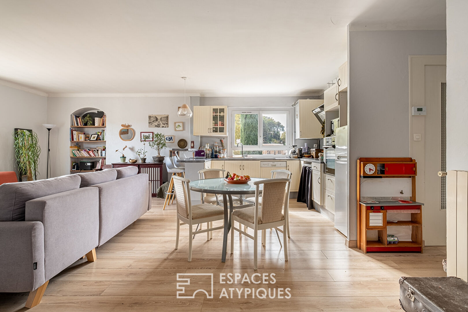 Appartement au dernier étage d’un ancien corps de ferme