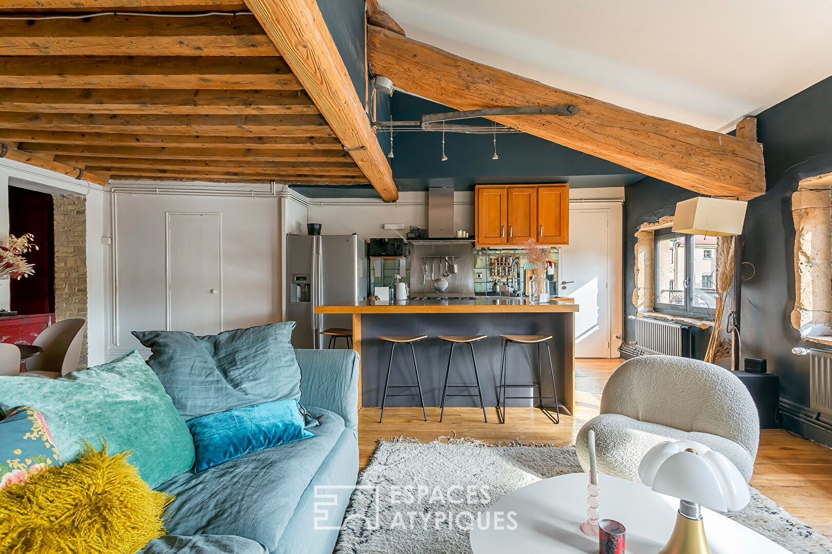 Appartement cosy en dernier étage