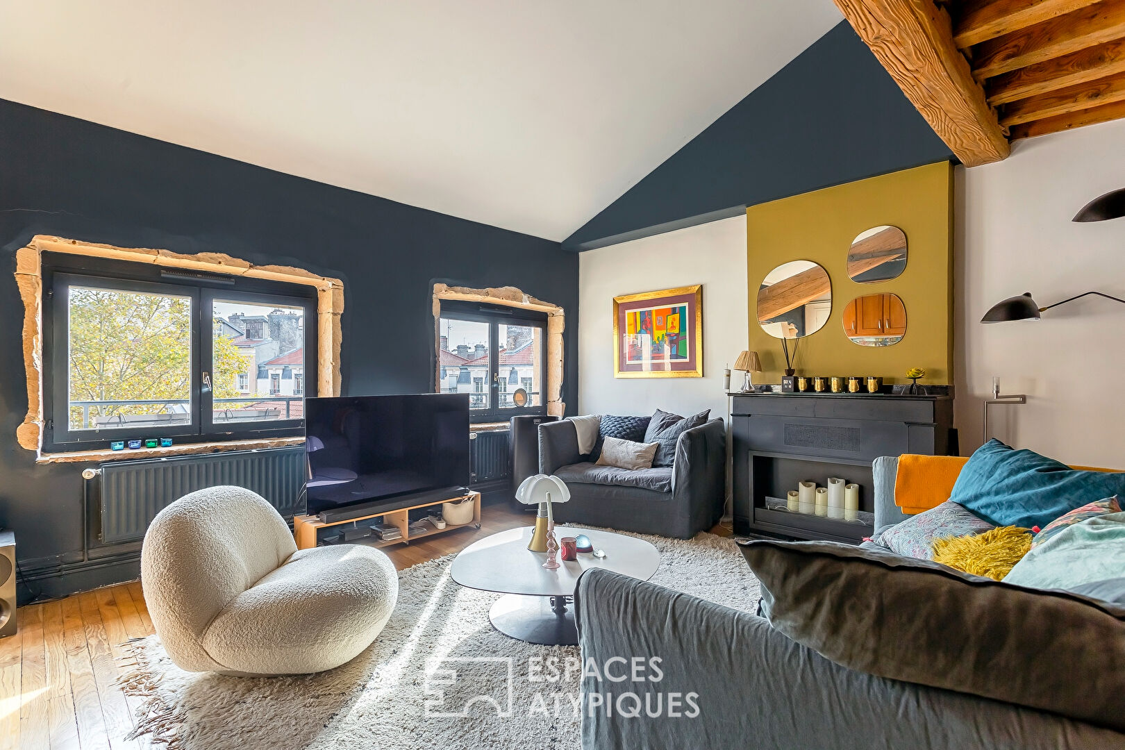 Appartement cosy en dernier étage
