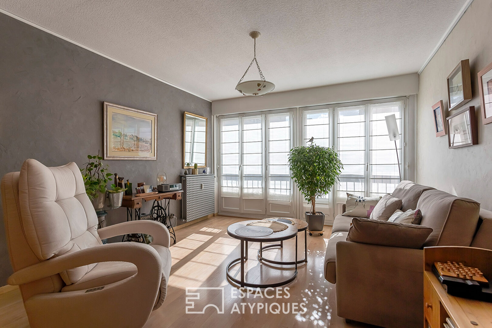 Renovated apartment near the banks of the Rhône