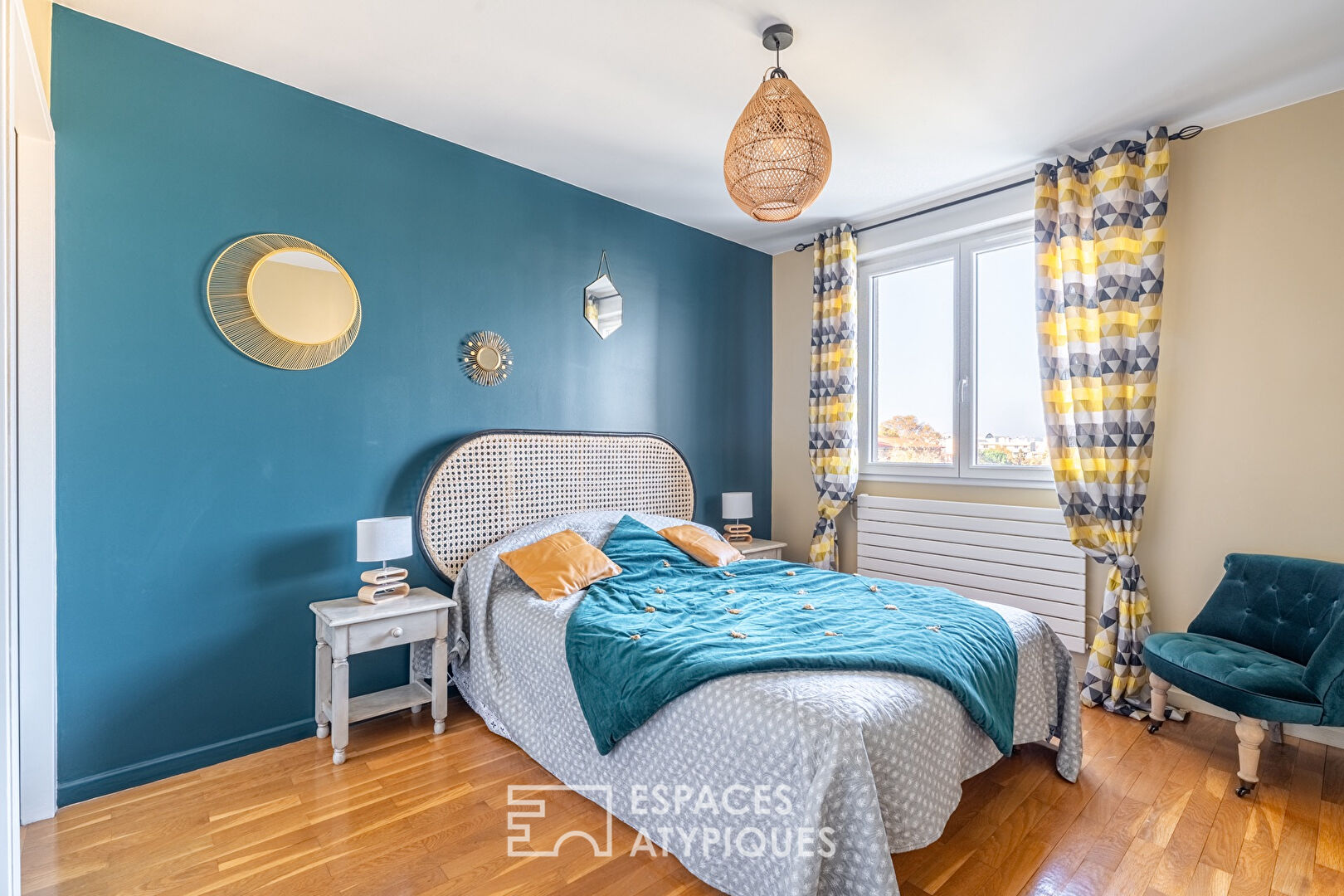 Duplex with terrace and open view on the top floor