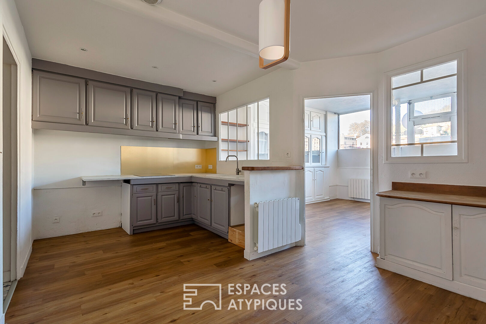 Appartement ou Local commercial en bord de Saône,  avec une grande cave privative