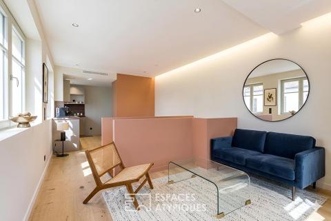 Triplex rénové avec vue sur la Saône