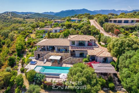 Maison contemporaine vue mer