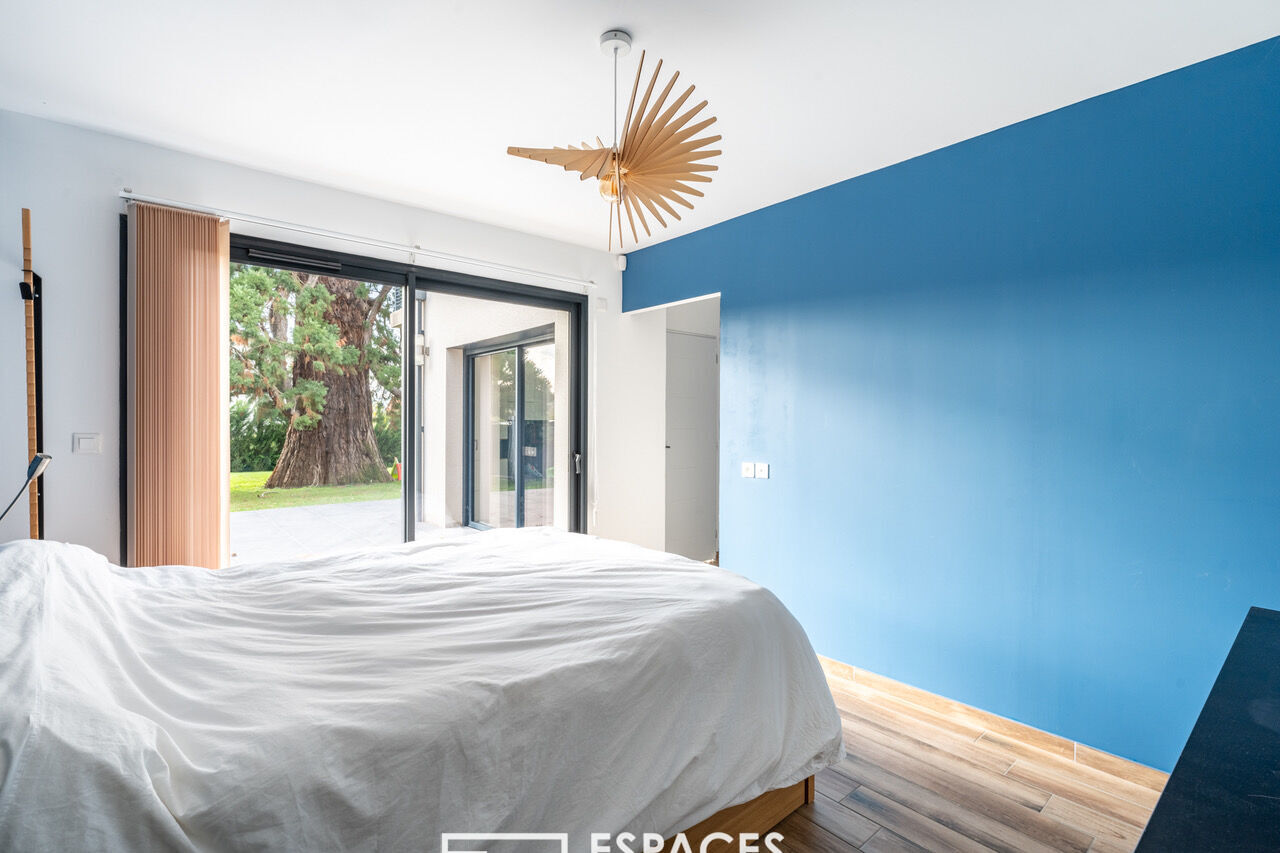 Villa contemporaine au coeur du village de Chaponnay