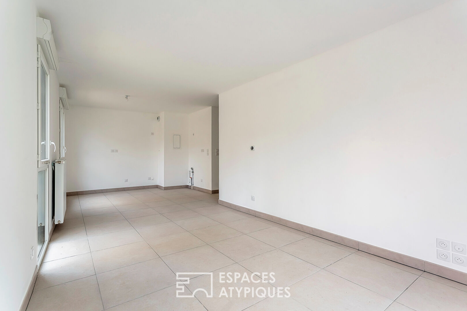 Rez-de-jardin contemporain en centre-ville