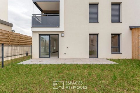 Rez-de-jardin contemporain en centre-ville