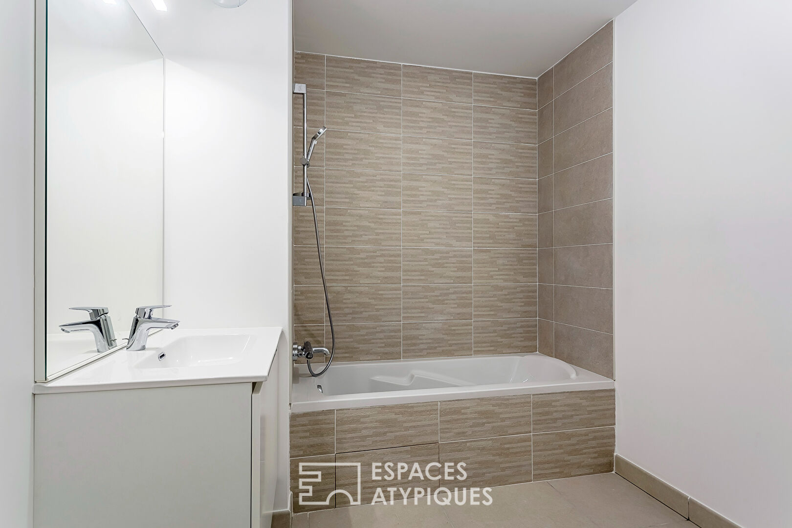 Rez-de-jardin contemporain en centre-ville