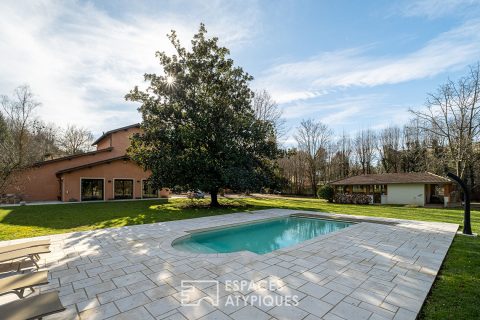 Maison 19e entièrement rénovée par architecte avec piscine