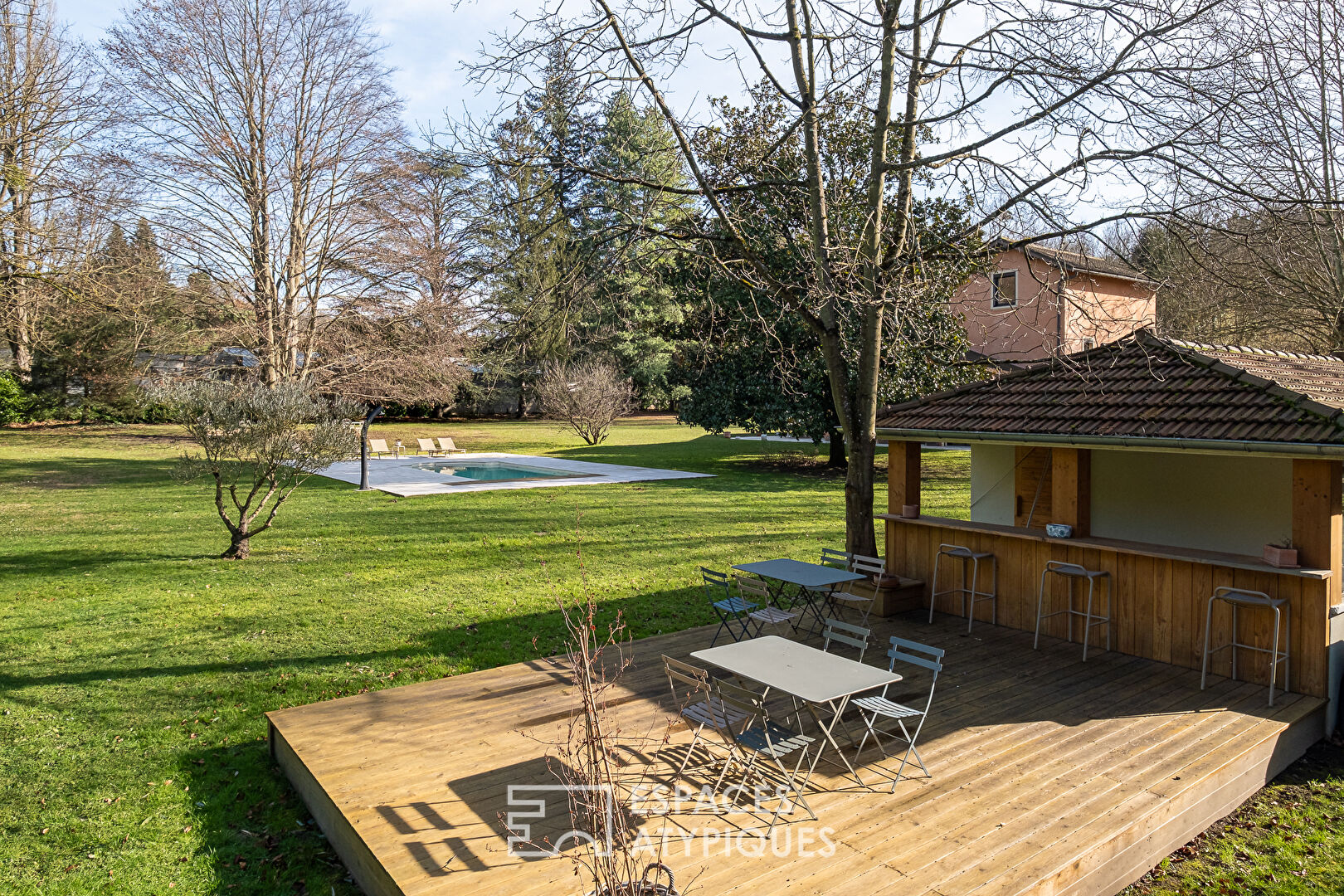 Maison 19e entièrement rénovée par architecte avec piscine