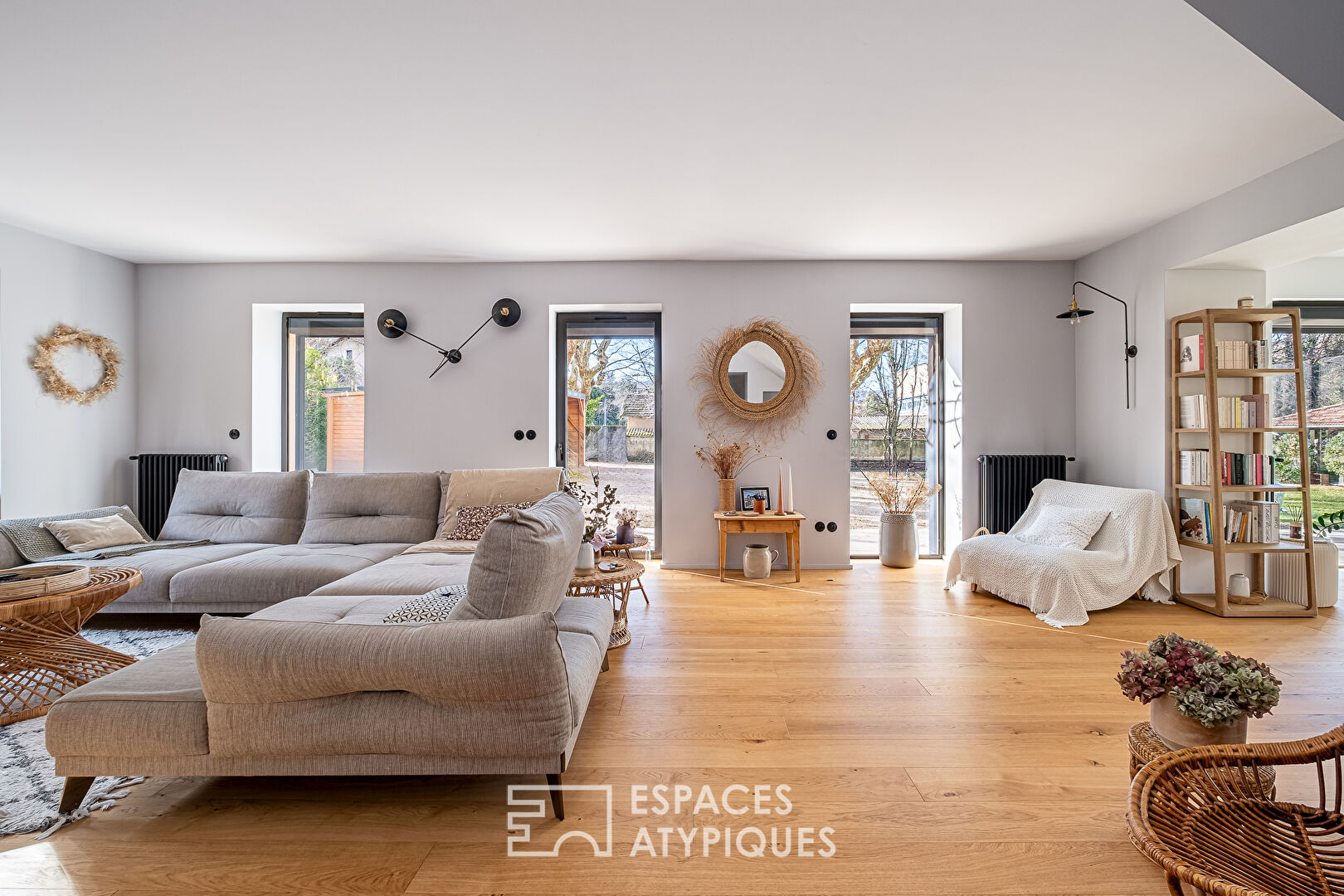 Maison 19e entièrement rénovée par architecte avec piscine