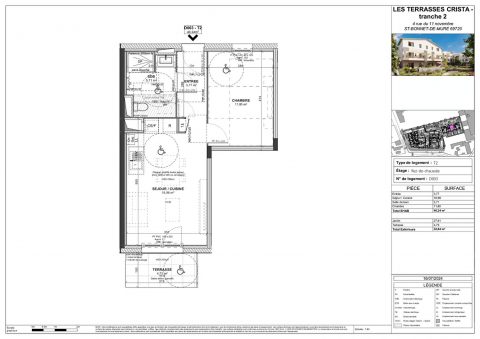 Appartement contemporain avec terrasse et jardin