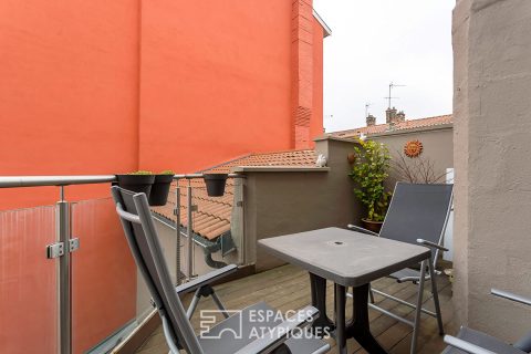 Duplex avec terrasse à la jonction de Lyon 6e