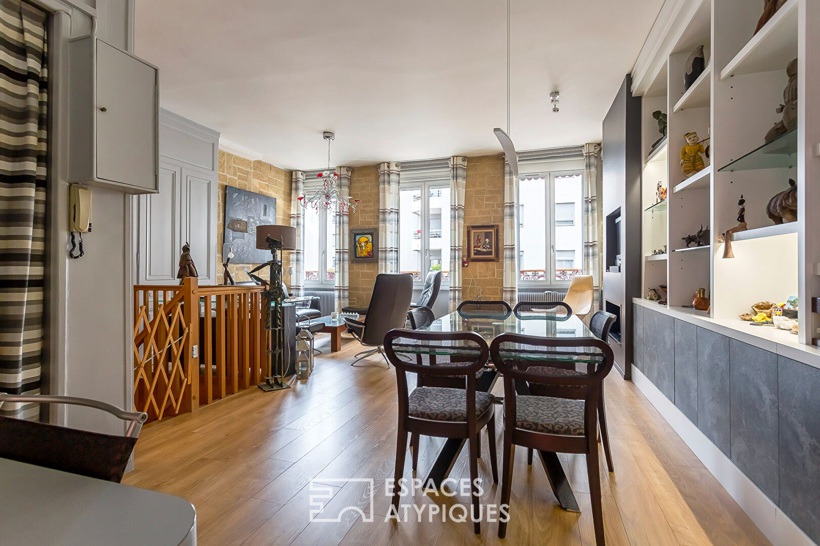 Duplex avec terrasse à la jonction de Lyon 6e