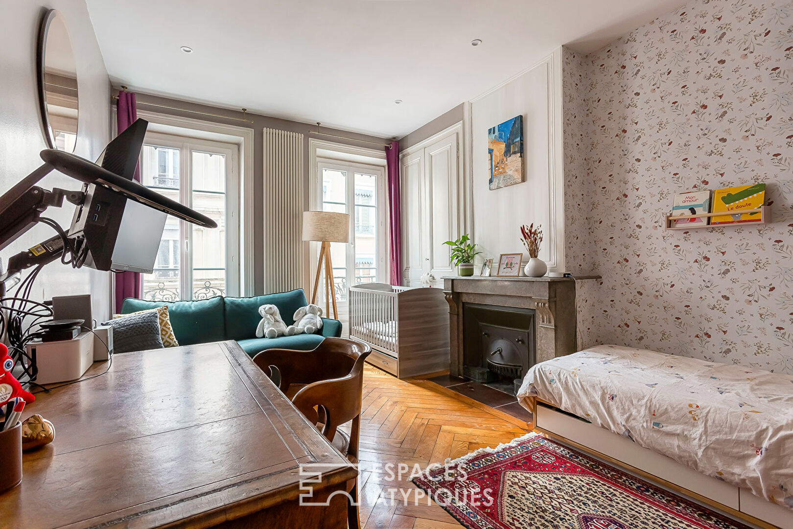 Renovated old apartment in the Préfecture district