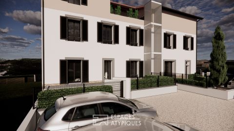 Duplex apartment in a Bourgeois house
