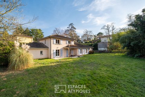 Maison en duplex avec jardin dans un cadre bucolique