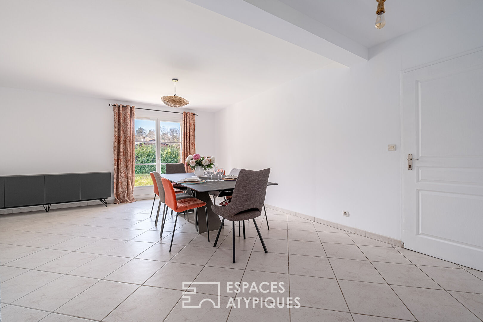 Maison en duplex avec jardin dans un cadre bucolique