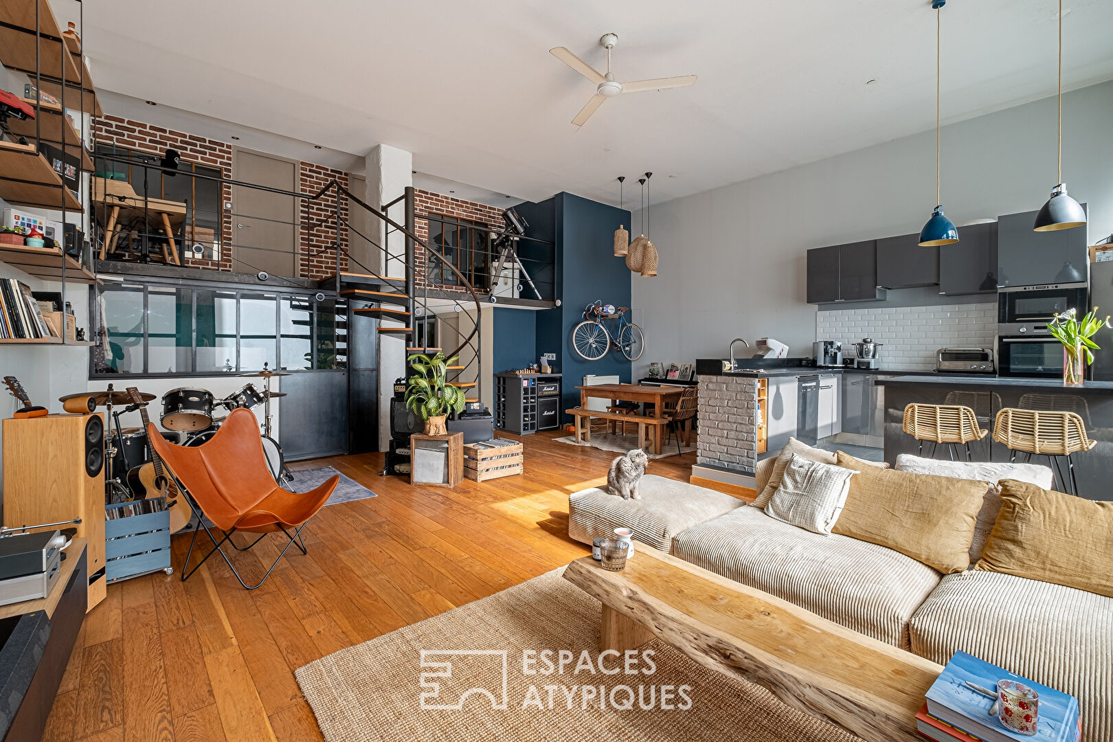 Loft proche de la place Voltaire