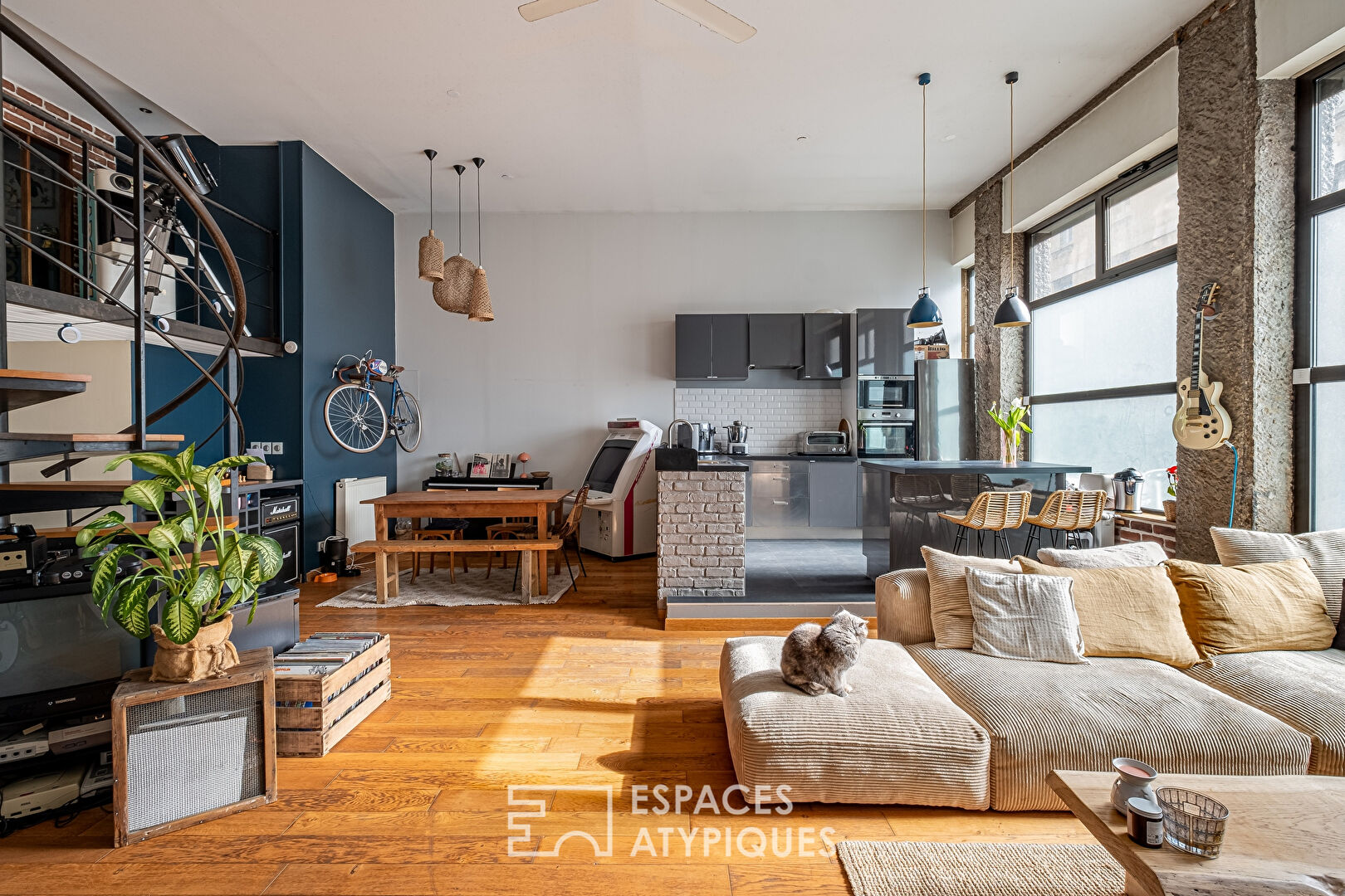 Loft proche de la place Voltaire
