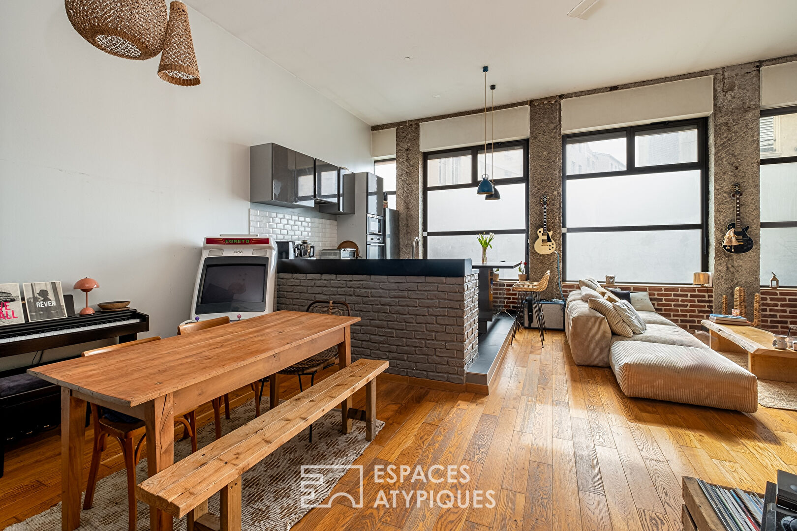 Loft proche de la place Voltaire