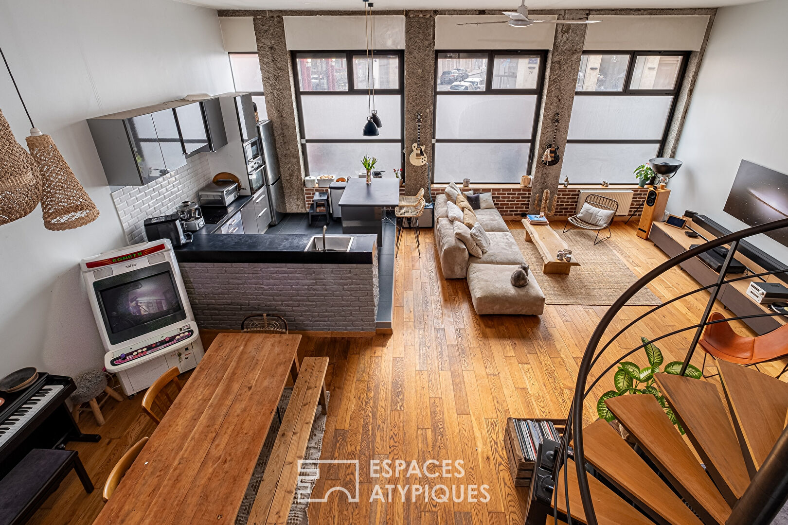 Loft proche de la place Voltaire