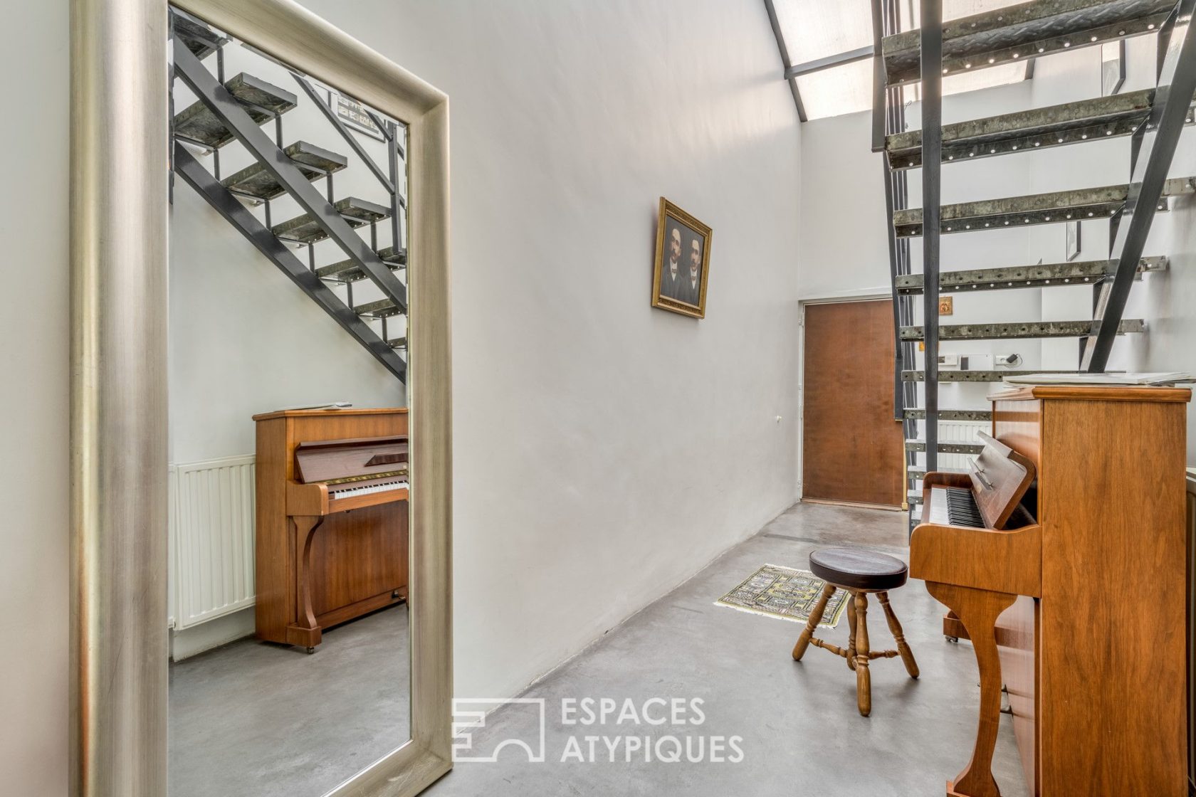 Maison loft avec jardin