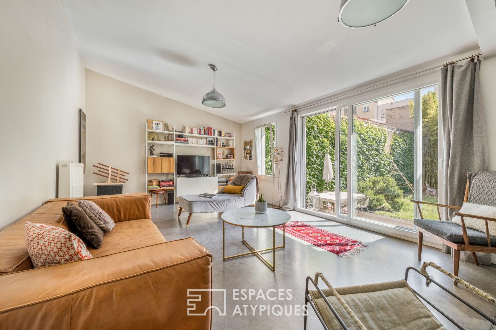 Maison loft avec jardin