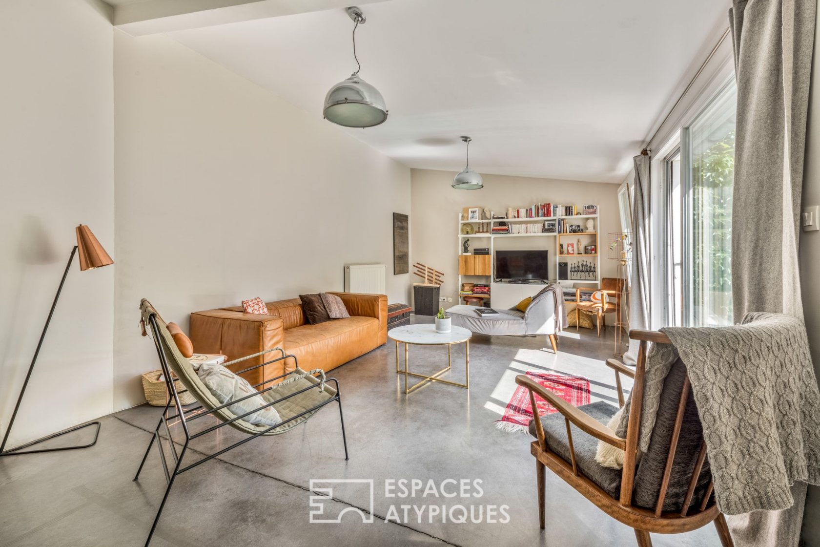 Maison loft avec jardin