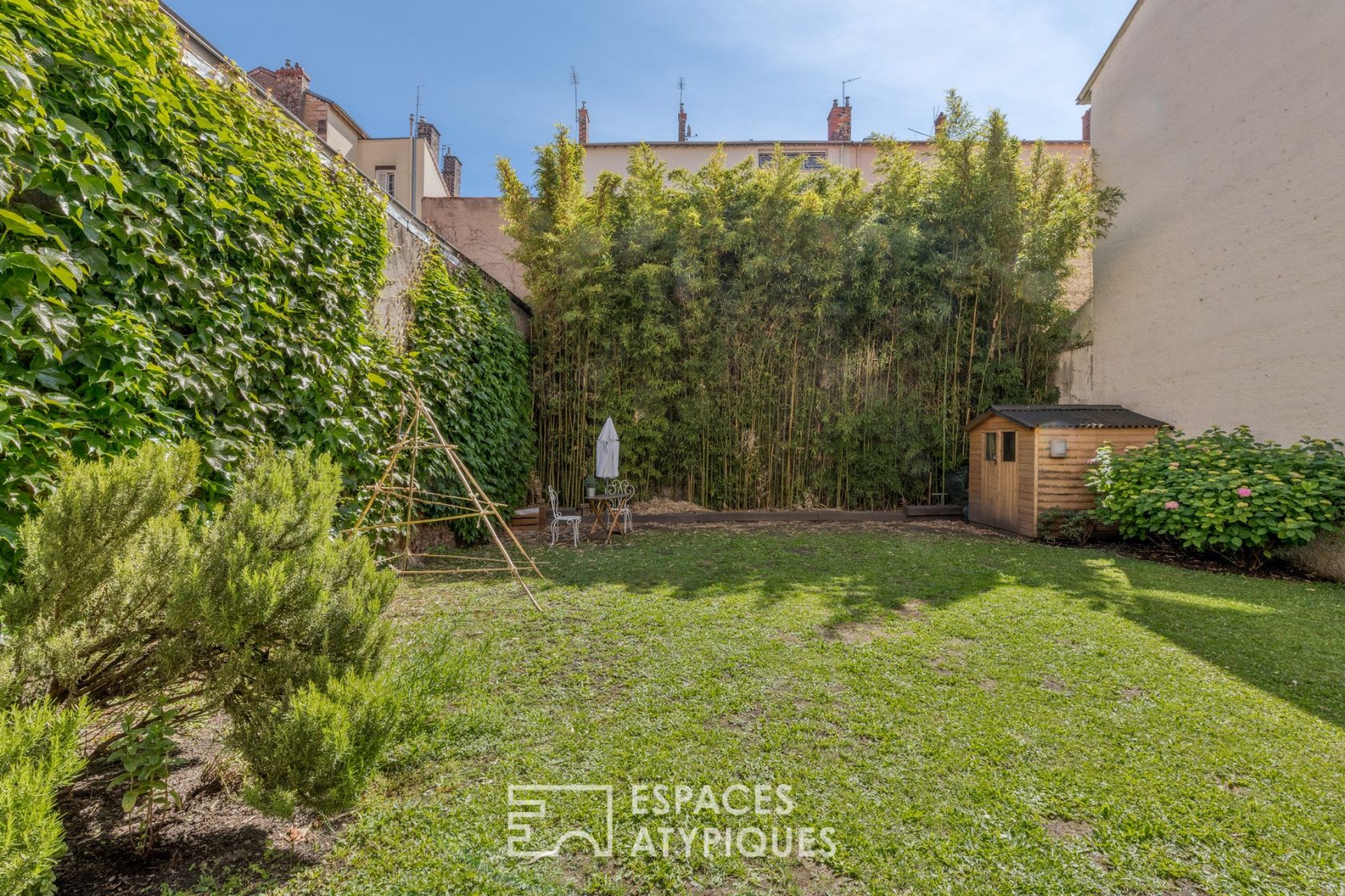 Maison loft avec jardin