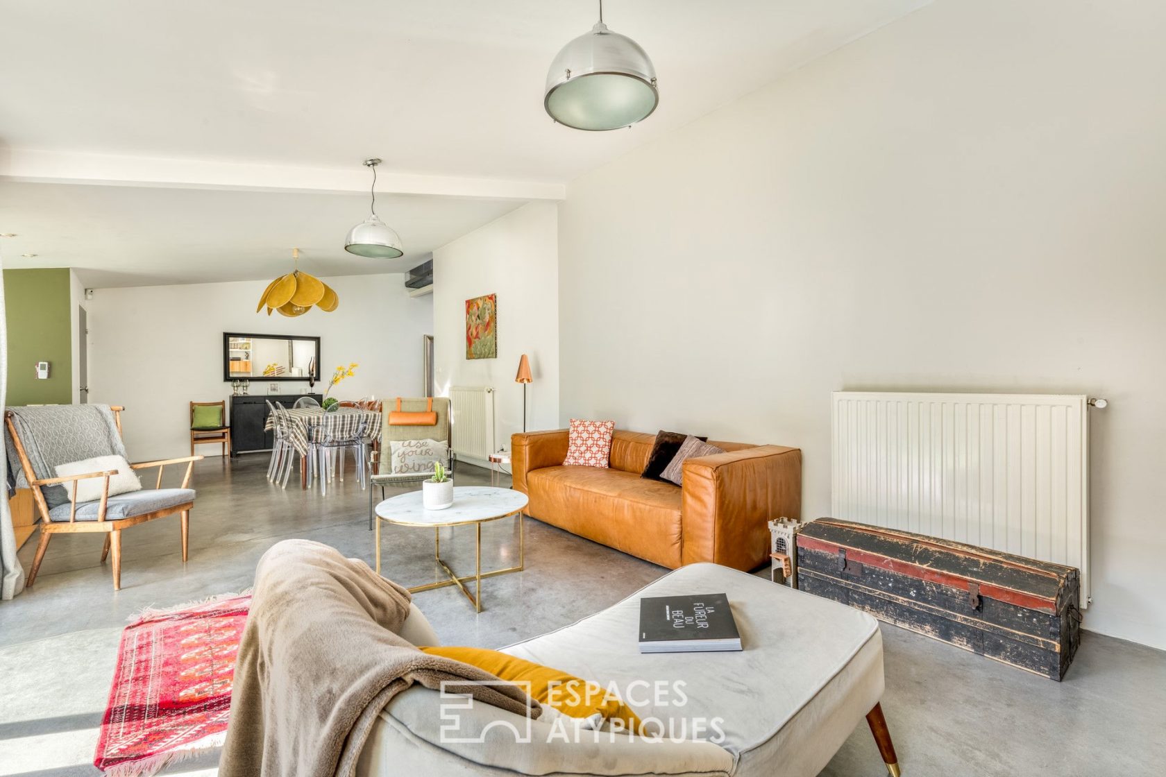 Maison loft avec jardin